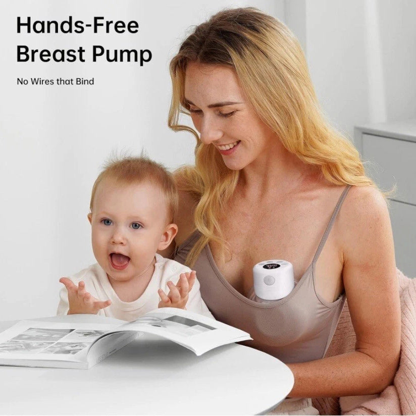 McAdo Electric Breast Pumps, S12 Double / Single,Hands-free Poratable Mom Milk Puller Pump, Slient Breastfeeding Pump for Baby