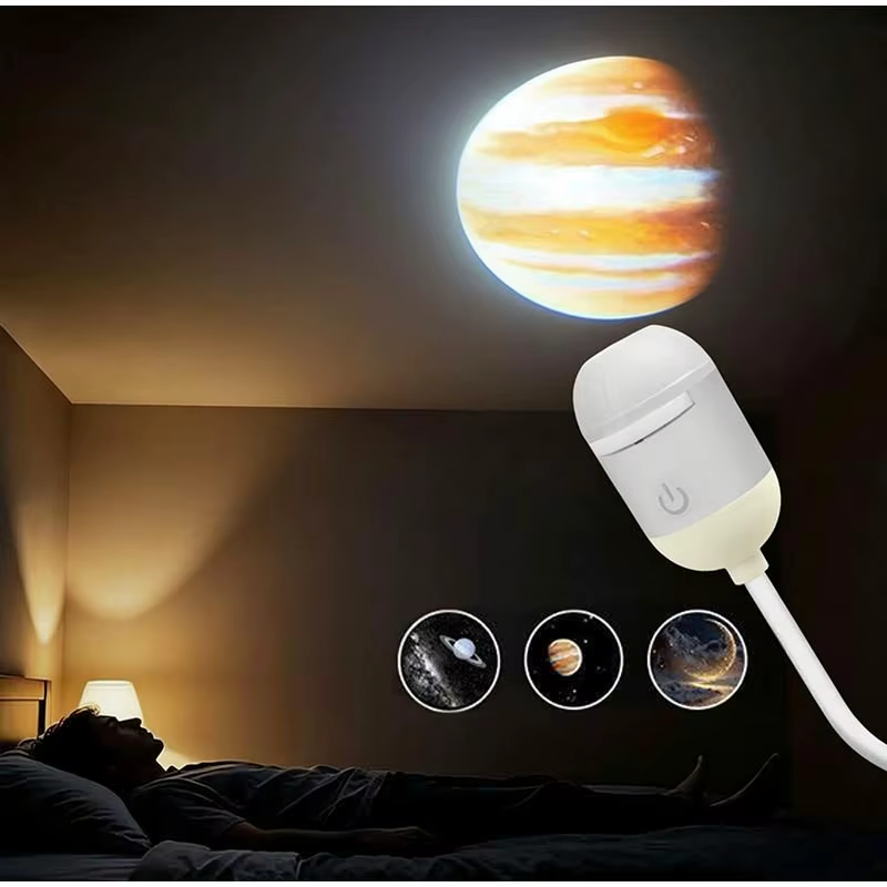 Galaxy Star Projector Night Light Usb Starry Sky Lamp HD Galaxy Projector Casts Vivid Starry Skycreates Dream Ambient Lamp