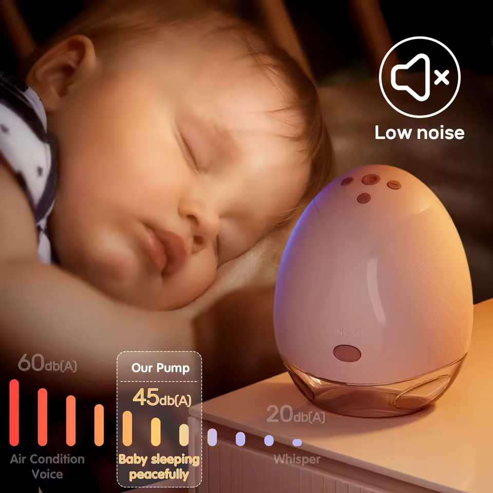 McAdo Hands Free Breast Pump, Double Wearable Breast Pump, Electric Breast Pump with 4 Modes & 9 Levels