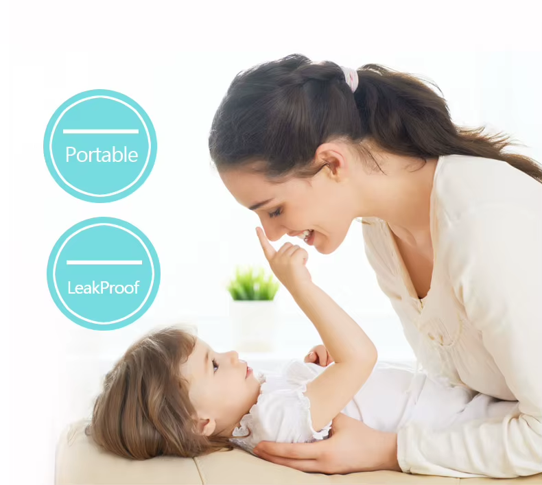 McAdo Electric Breast Pump USB BPA Free Electric Double Breast Pump with Nursing Pads And Breast Milk Storage Set Baby Feeding Gift Set
