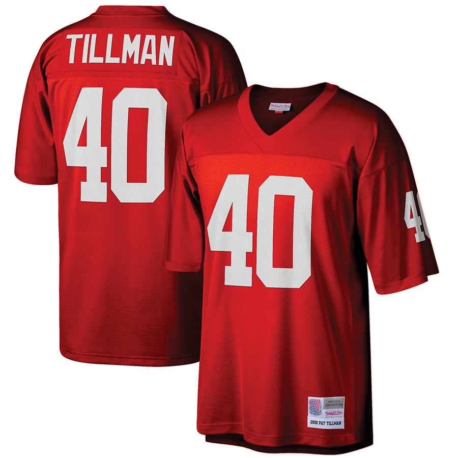 McAdo A.Cardinals #40 Pat Tillman Player Mitchell & Ness Cardinal Legacy Replica Stitched Jerseys