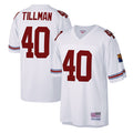 McAdo A.Cardinals #40 Pat Tillman Player Mitchell & Ness White Legacy Replica Stitched Jerseys