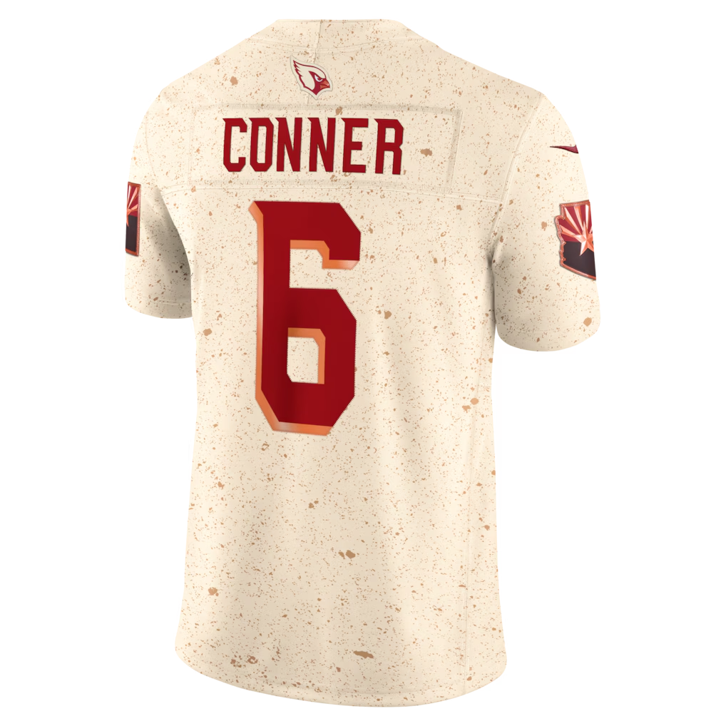 McAdo A.Cardinals #6 James Conner Natural 2025 Rivalries Collection Limited Stitched Jerseys