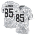 McAdo A.Cardinals #85 Trey McBride Player Camo Salute to Service Limited Stitched Jerseys