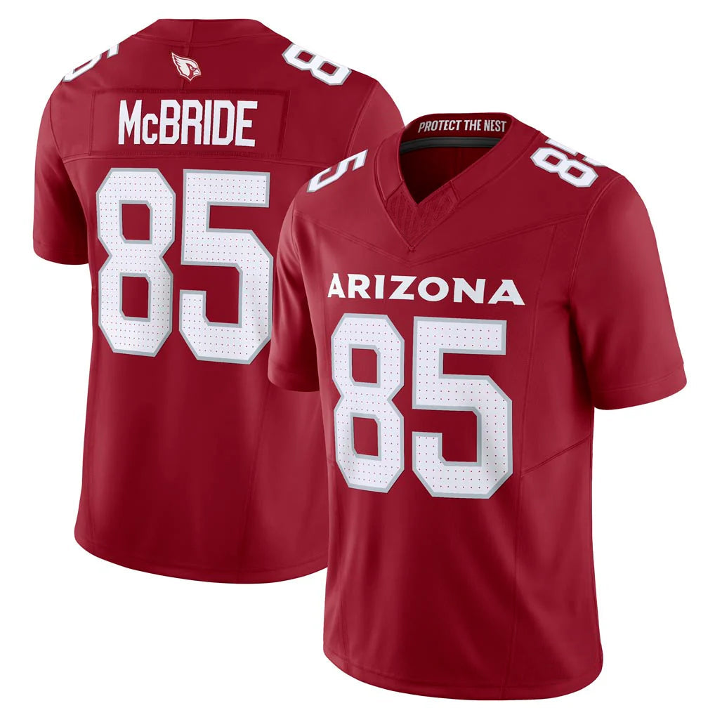 McAdo A.Cardinals #85 Trey McBride Player Red Vapor F.U.S.E. Limited Stitched Jerseys