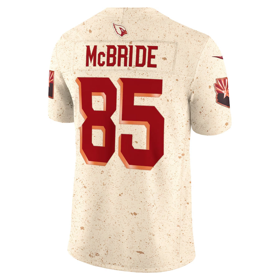 McAdo A.Cardinals #85 Trey McBride Player Rivalries Collection Vapor Limited Stitched Jerseys
