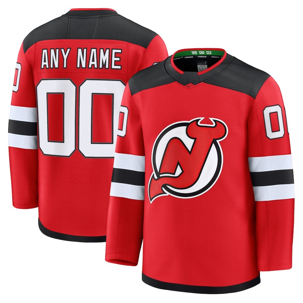 McAdo Cheap NJ.Devils Red Home Premium Jerseys