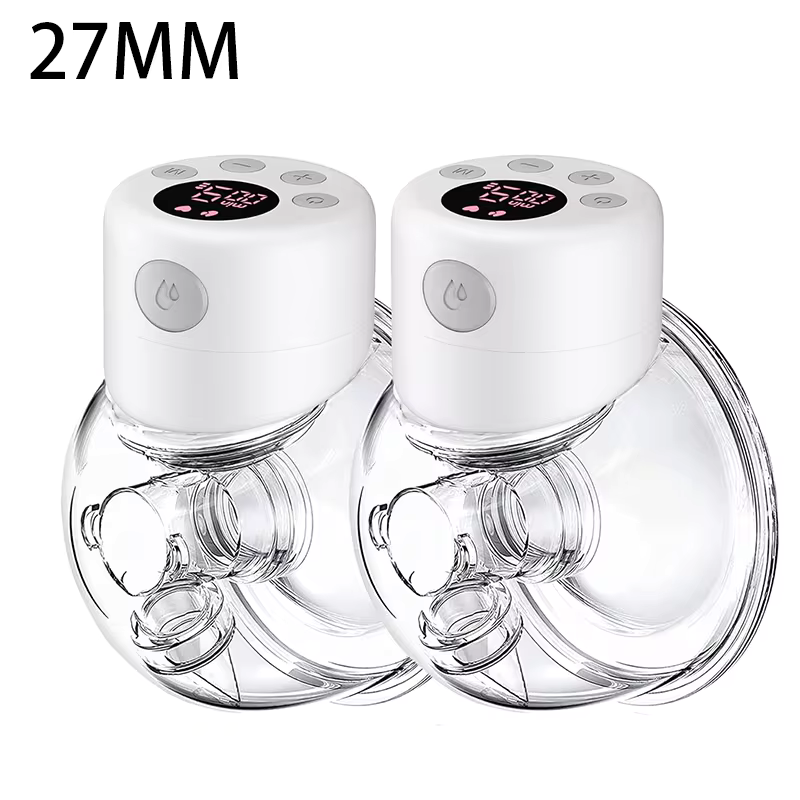 McAdo Electric Breast Pumps, S12 Double / Single,Hands-free Poratable Mom Milk Puller Pump, Slient Breastfeeding Pump for Baby