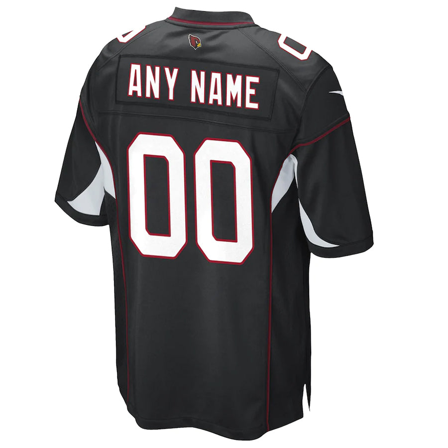 McAdo Custom A.Cardinals Black Game Stitched Jerseys