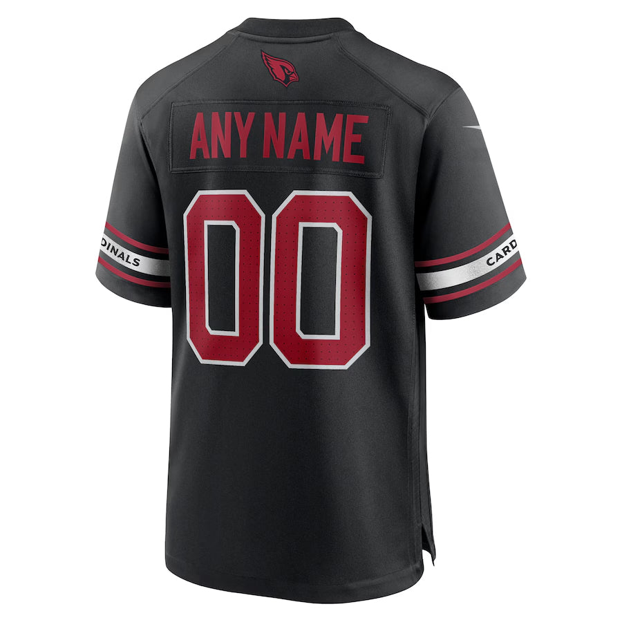 McAdo Custom A.Cardinals Black Replica Alternate Game Stitched Jerseys