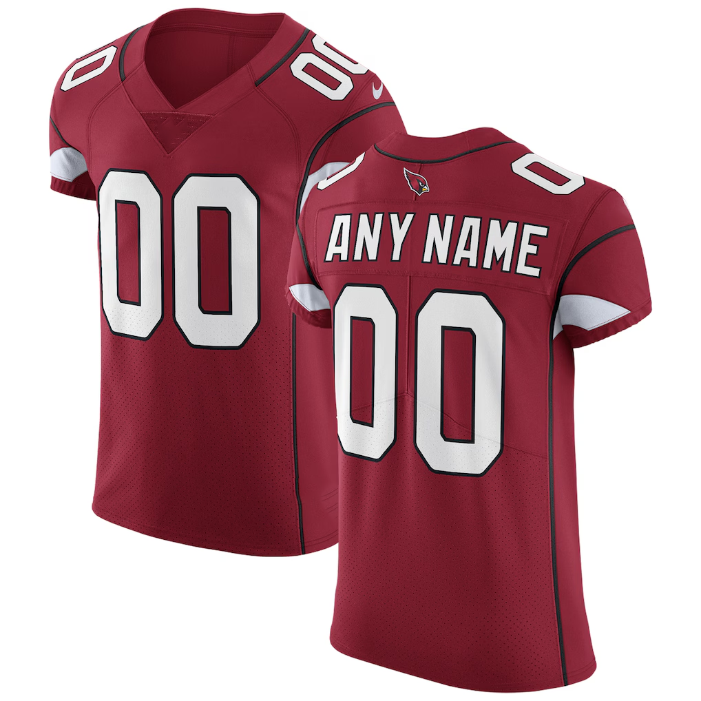 McAdo Custom A.Cardinals White-Red Vapor Untouchable Elite Stitched Jerseys