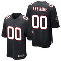 McAdo Custom A.Falcons Black Alternate Game Stitched Jerseys