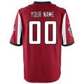 McAdo Custom A.Falcons Red Game Stitched Jerseys