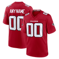 McAdo Custom A.Falcons Red Game Stitched Jerseys