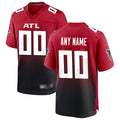 McAdo Custom A.Falcons Red Replica Home Game Stitched Jerseys