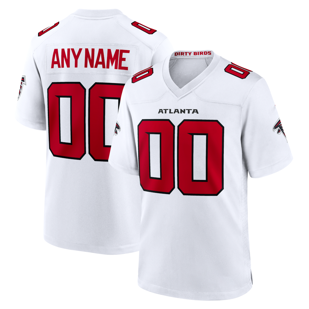 McAdo Custom A.Falcons White Game Stitched Jerseys