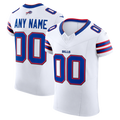 McAdo Custom B.Bills White Vapor F.U.S.E. Elite Stitched Jerseys