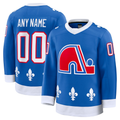 McAdo Custom C.Avalanche Blue Alternate Heritage Premium Jerseys