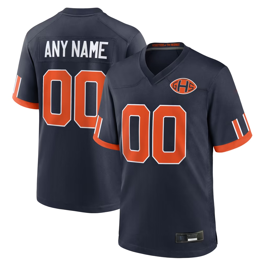 McAdo Custom C.Bears Navy  2026 Rivalries Collection Game Stitched Jerseys