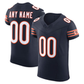 McAdo Custom C.Bears Navy Vapor F.U.S.E. Elite  Stitched Jerseys