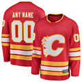 McAdo Custom C.Flames Red Home Breakaway Jerseys