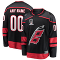 McAdo Custom C.Hurricanes Black 2026 Stanley Cup Champions Home Breakaway Custom Stitched Jerseys