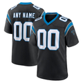 McAdo Custom C.Panthers Black Game Stitched Jerseys