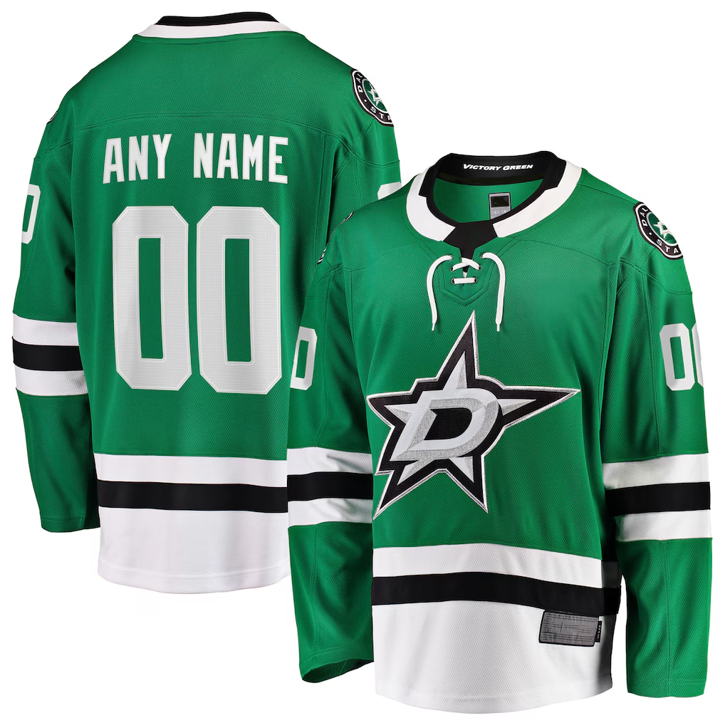 McAdo Custom D.Stars Green Home Breakaway Jerseys