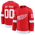 McAdo Custom DR.Wings Red Home Premium Jerseys