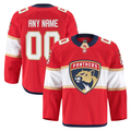 McAdo Custom F.Panthers Red Home Authentic Pro Jerseys