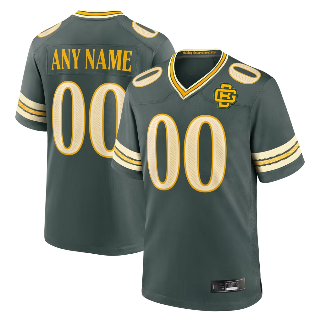 McAdo Custom GB.Packers Green 2026 Rivalries Collection Game Stitched Jerseys
