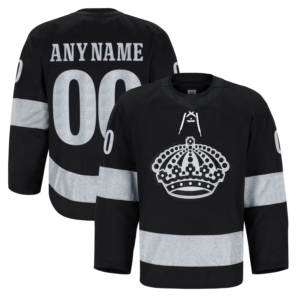McAdo Custom LA.Kings Black Alternate Authentic Pro Jerseys
