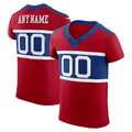 McAdo Custom NY.Giants Red Alternate Vapor F.U.S.E. Elite  Stitched Jerseys