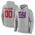 McAdo Custom NY.Giants Team Authentic Personalized Name & Number Hoodie Stitched Jerseys