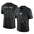 McAdo Custom NY.Jets Black Limited Reflective Home Game Any Name & Numbers Stitched Jerseys
