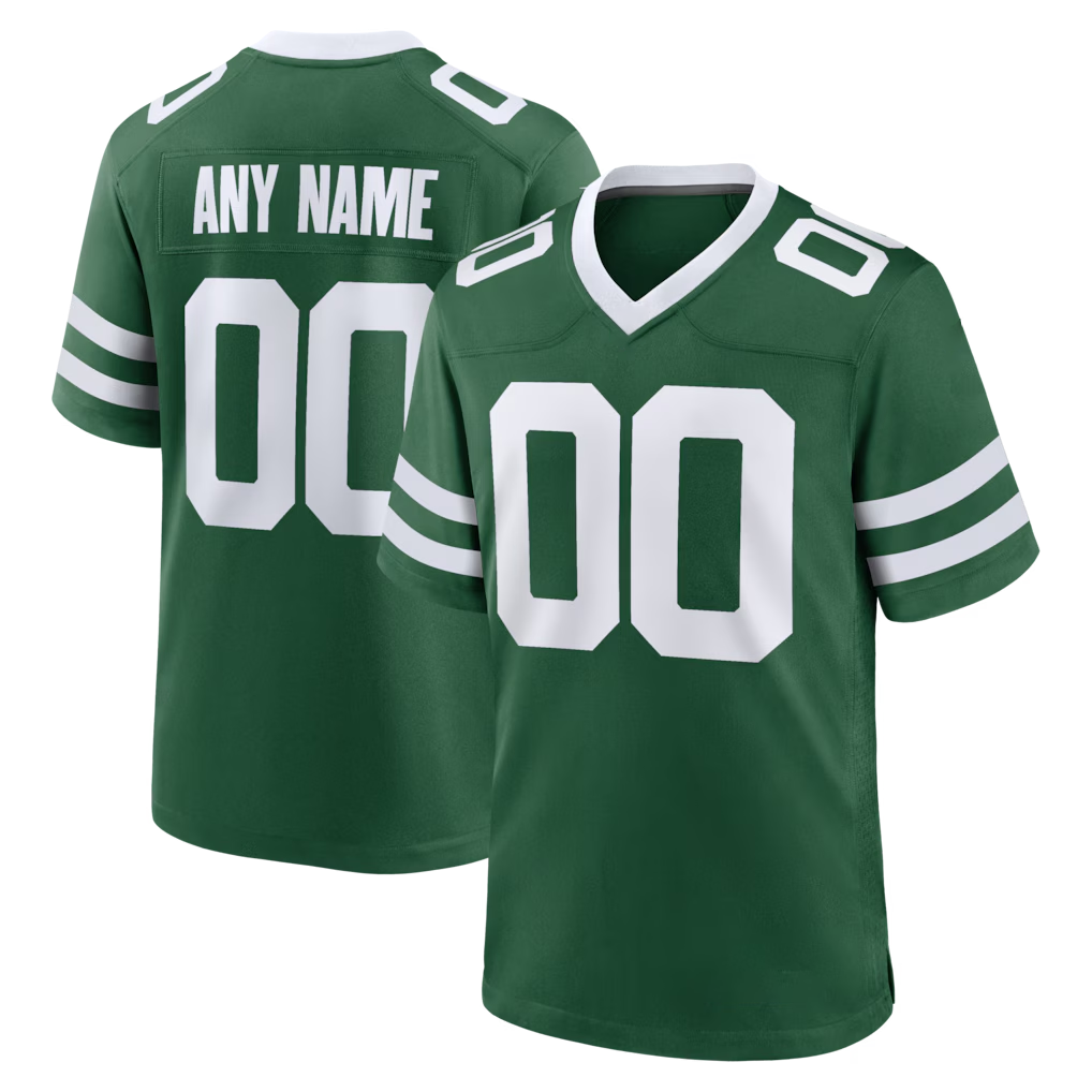 McAdo Custom NY.Jets Legacy Green Game Stitched Jerseys