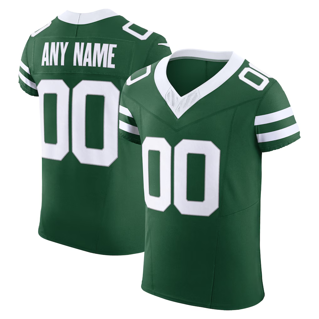 McAdo Custom NY.Jets Legacy Green Vapor F.U.S.E. Elite Stitched Jerseys