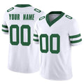 McAdo Custom NY.Jets White Legacy Limited Vapor F.U.S.E. Home Game Any Name & Numbers Stitched Jerseys