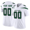 McAdo Custom NY.Jets White Limited Vapor F.U.S.E. Home Game Any Name & Numbers Stitched Jerseys