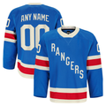 McAdo Custom NY.Rangers Blue Centennial Authentic Pro Jerseys