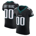 McAdo Custom P.Eagles Black Alternate Vapor F.U.S.E. Elite Stitched Jerseys
