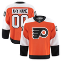 McAdo Custom P.Flyers Orange Home Authentic Pro Jerseys
