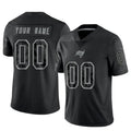 McAdo Custom TB.Buccaneers Black RFLCTV Limited Stitched Jerseys