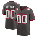 McAdo Custom TB.Buccaneers Pewter Alternate Game Stitched Jerseys