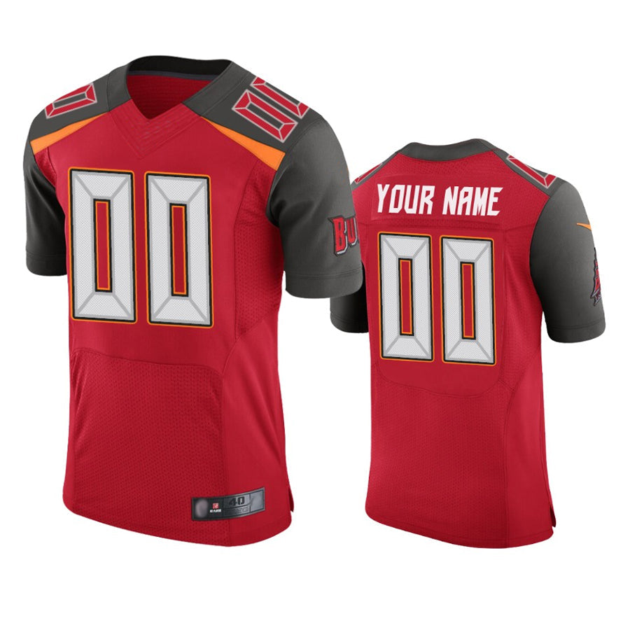 McAdo Custom TB.Buccaneers Red Game Stitched Jerseys