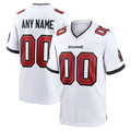 McAdo Custom TB.Buccaneers White Team Game Stitched Jerseys