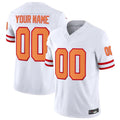 McAdo Custom TB.Buccaneers White Vapor F.U.S.E. Limited Stitched Jerseys