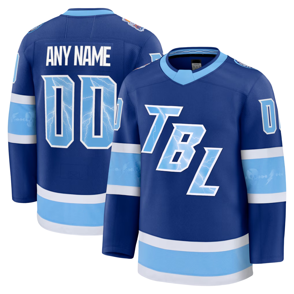 McAdo Custom TB.Lightning Blue 2026 Stadium Series Premium Jerseys