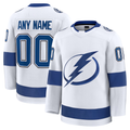 McAdo Custom TB.Lightning White Away Premium Jerseys