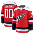 McAdo Custom W.Capitals Red Alternate Premium Jerseys